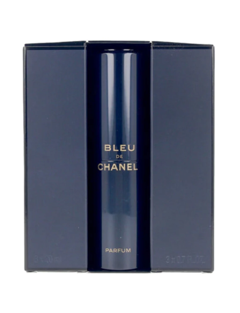 Chanel - Bleu Eau De Parfum Vaporizador Twist & Spray Refillable 3 X Chanel 20 ml