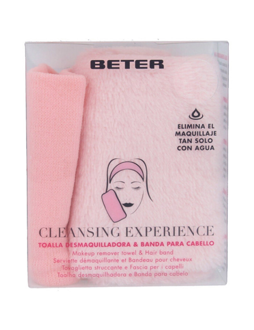 Beter - Cleansing Experience Toalla Desmaquilladora + Banda Cabello