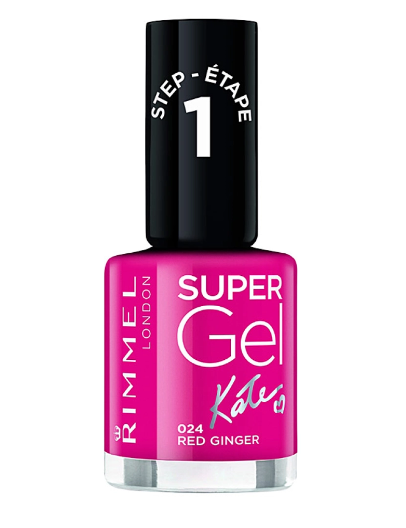 Rimmel London - Kate Super Gel Nail Polish #024-red Ginger 12 ml