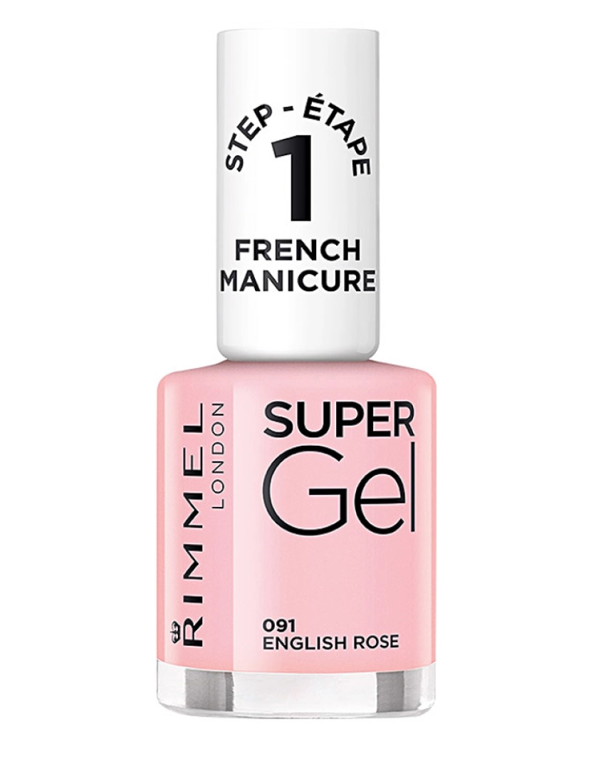 imagem de French Manicure Super Gel #091-english Rose Rimmel London 12 ml1