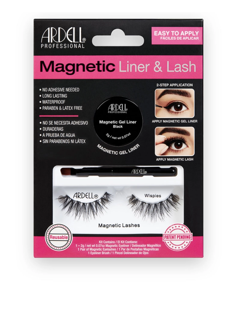 Ardell - Magnetic Liner & Lash Wispies Liner + Ardell 2 lashes