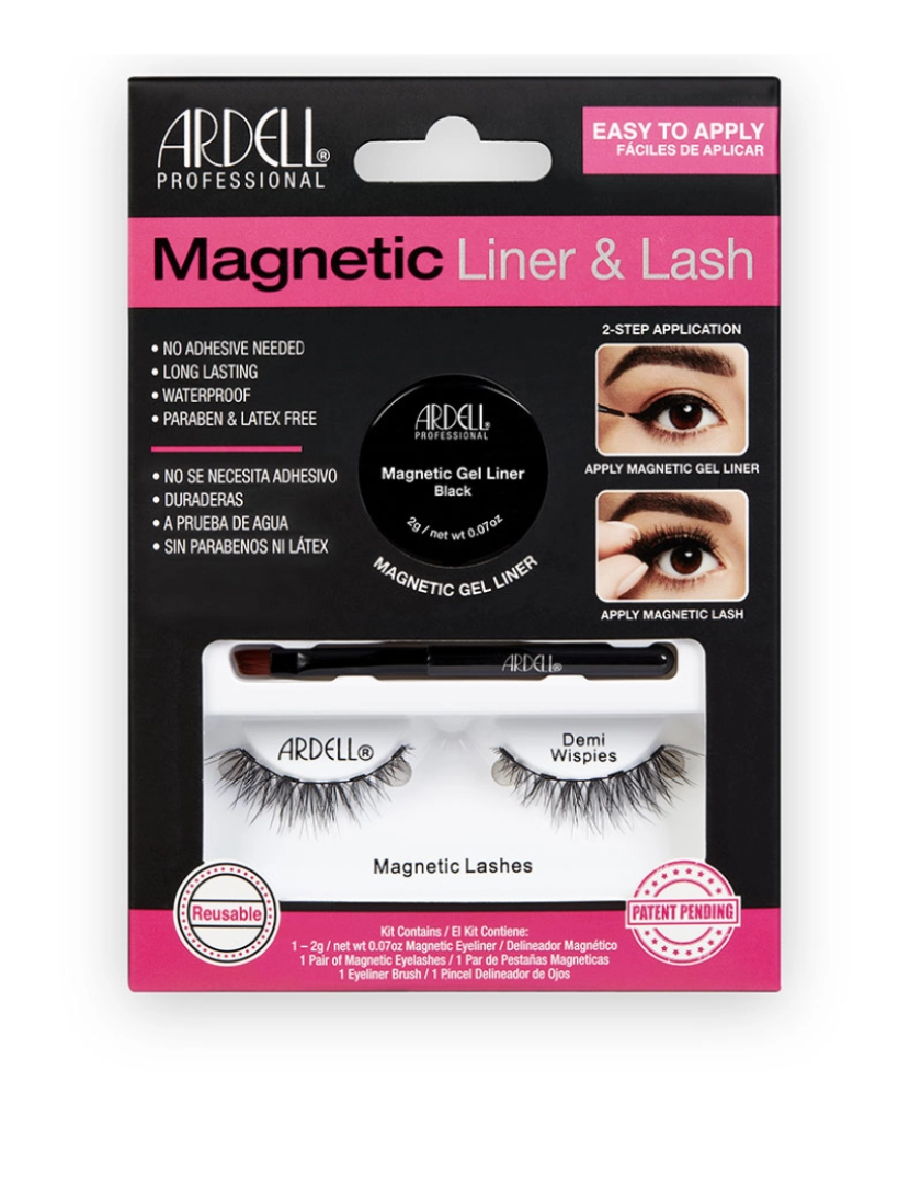 Ardell - Magnetic Liner & Lash Demi Wispies Liner + Ardell 2 lashes