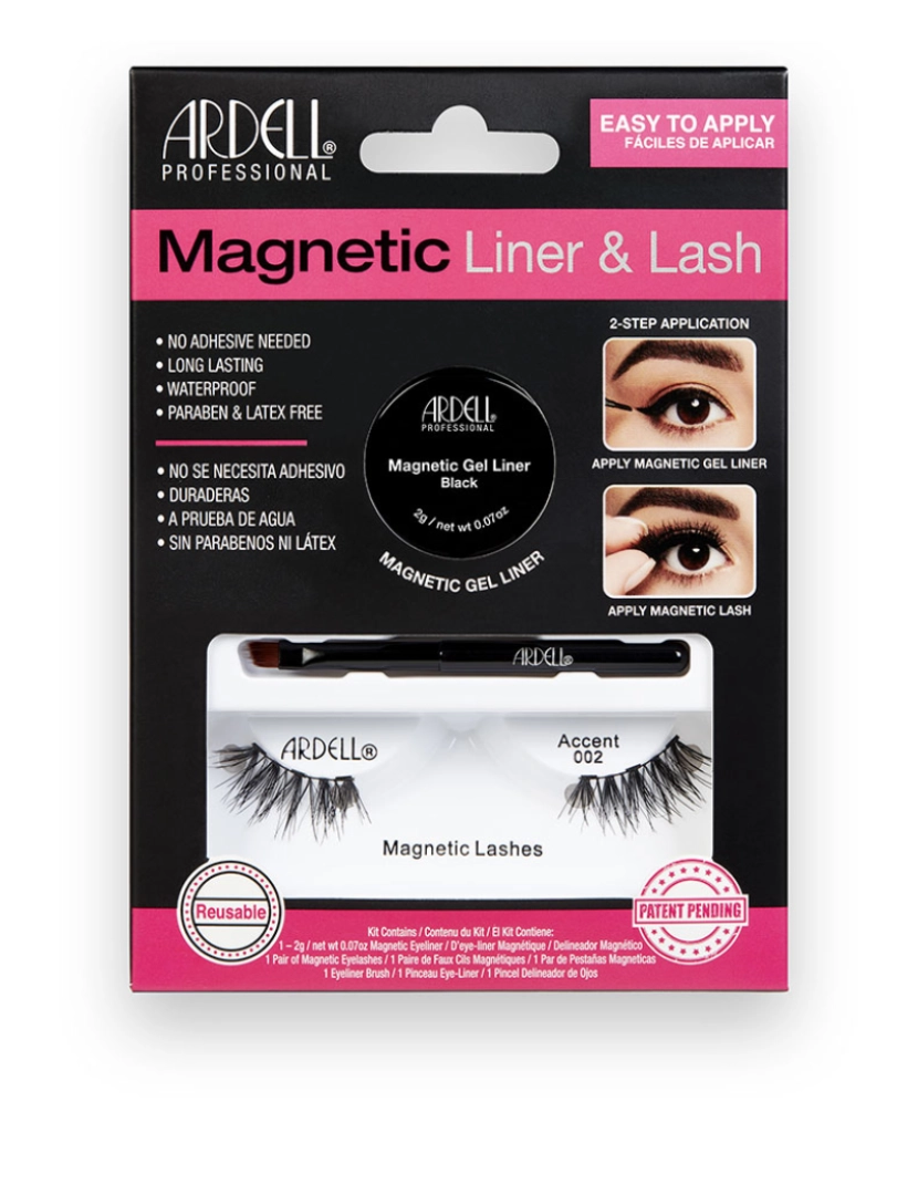 Ardell - Magnetic Liner & Lash Accent # Liner + Ardell 2 lashes