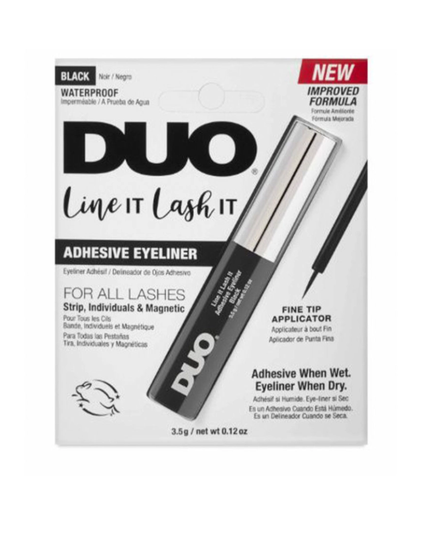 Ardell - Pro Duo Adhesive Eyeliner Line It Lash It #black 3,5 Gr 3,5 g