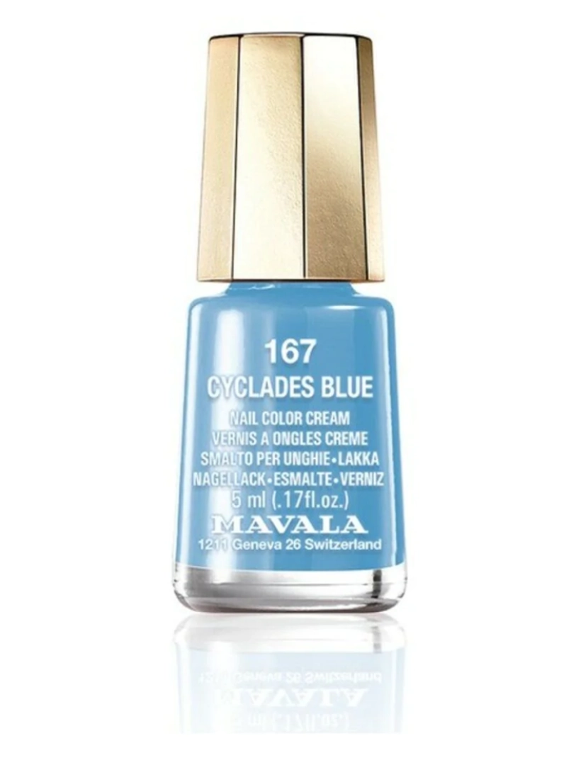 Mavala - Nail Color #167-cyclades Blue 5 ml