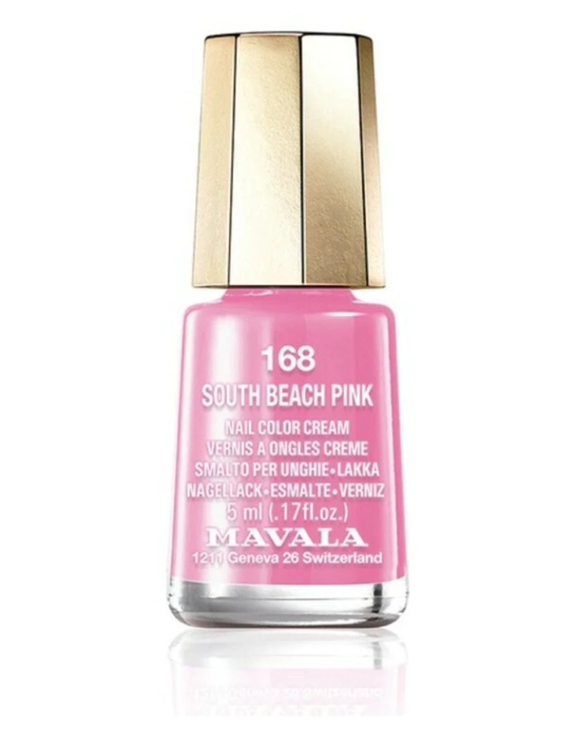 Mavala - Nail Color #168-south Beach Pink 5 ml