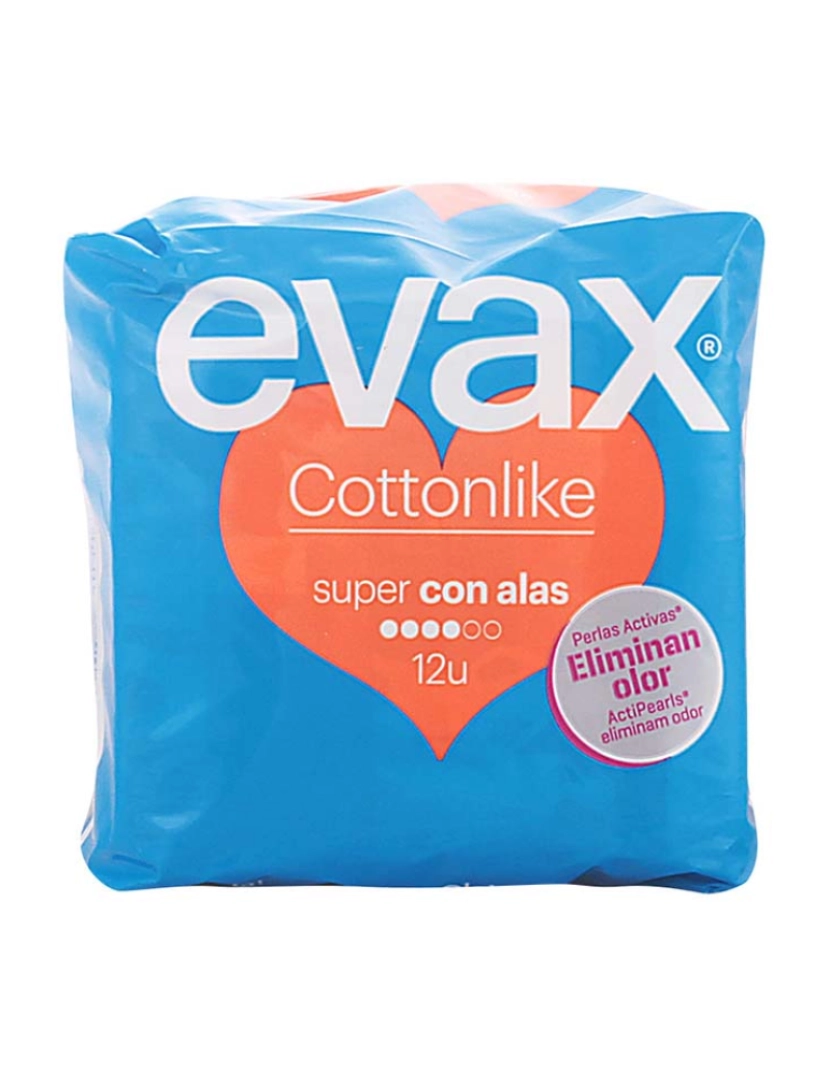 Evax - Pensos Super Alas Cottonlike 12Uds