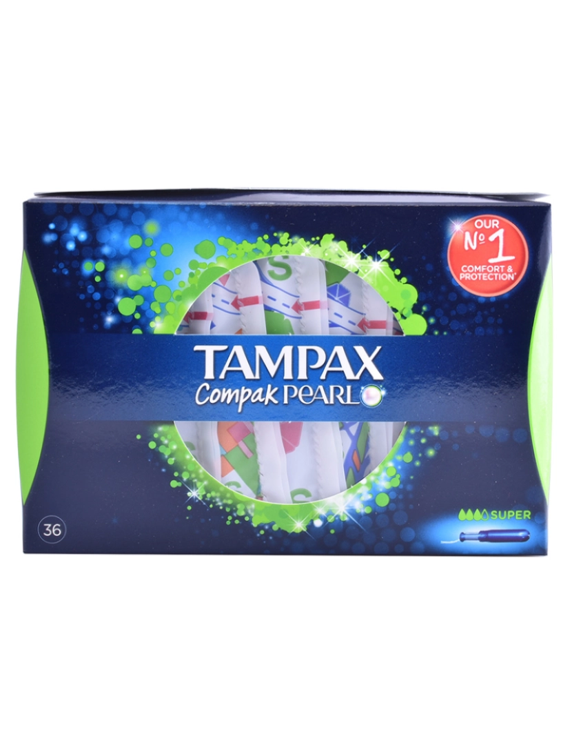 Tampax - Tampax Pearl Compak Tampón Super 36 Uds Tampax