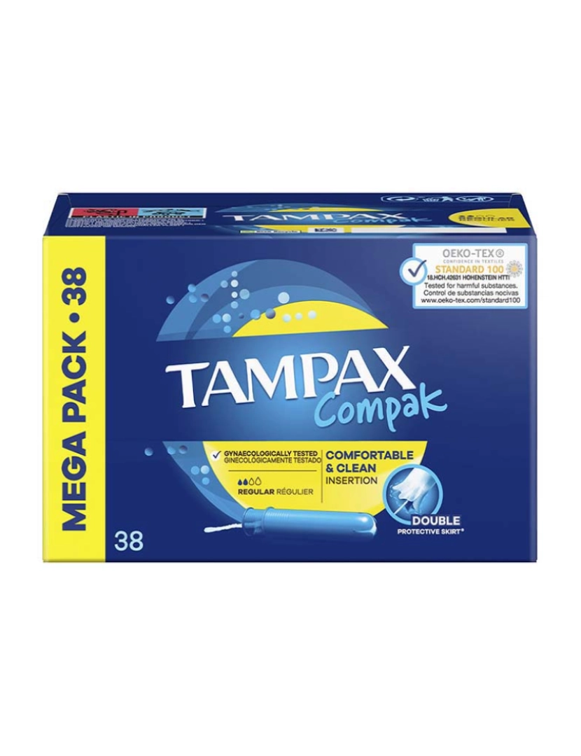 Tampax - Tampões Normal Tampax Compak 38 U