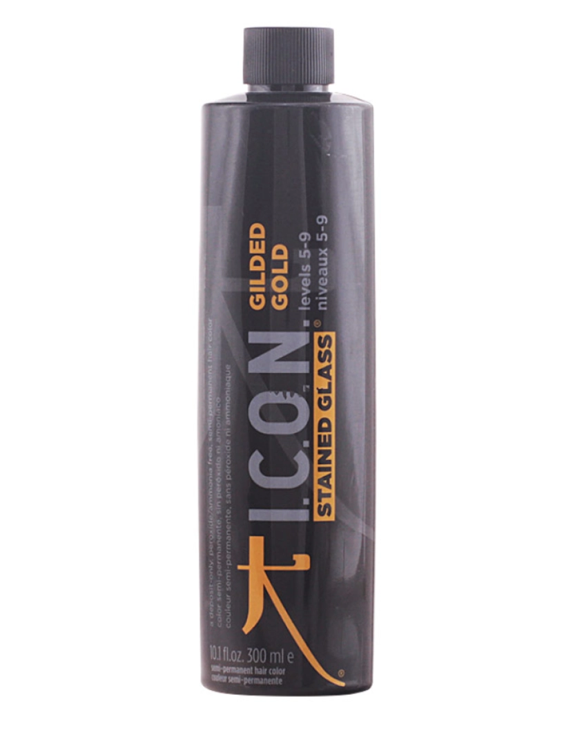 I.C.O.N. - Stained Glass Gilded Gold Semi-Permanent Levels 5-9 300 Ml