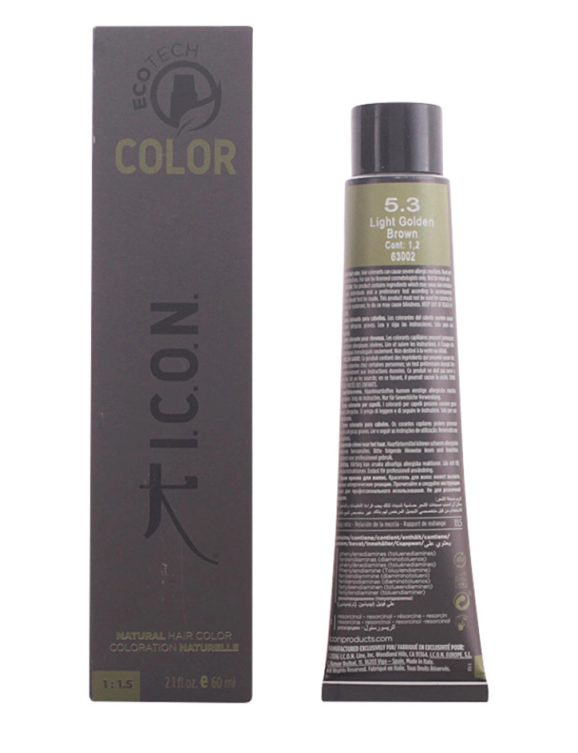 I.C.O.N. - Ecotech Color Natural Color #5.3 Light Golden Brown 60 ml