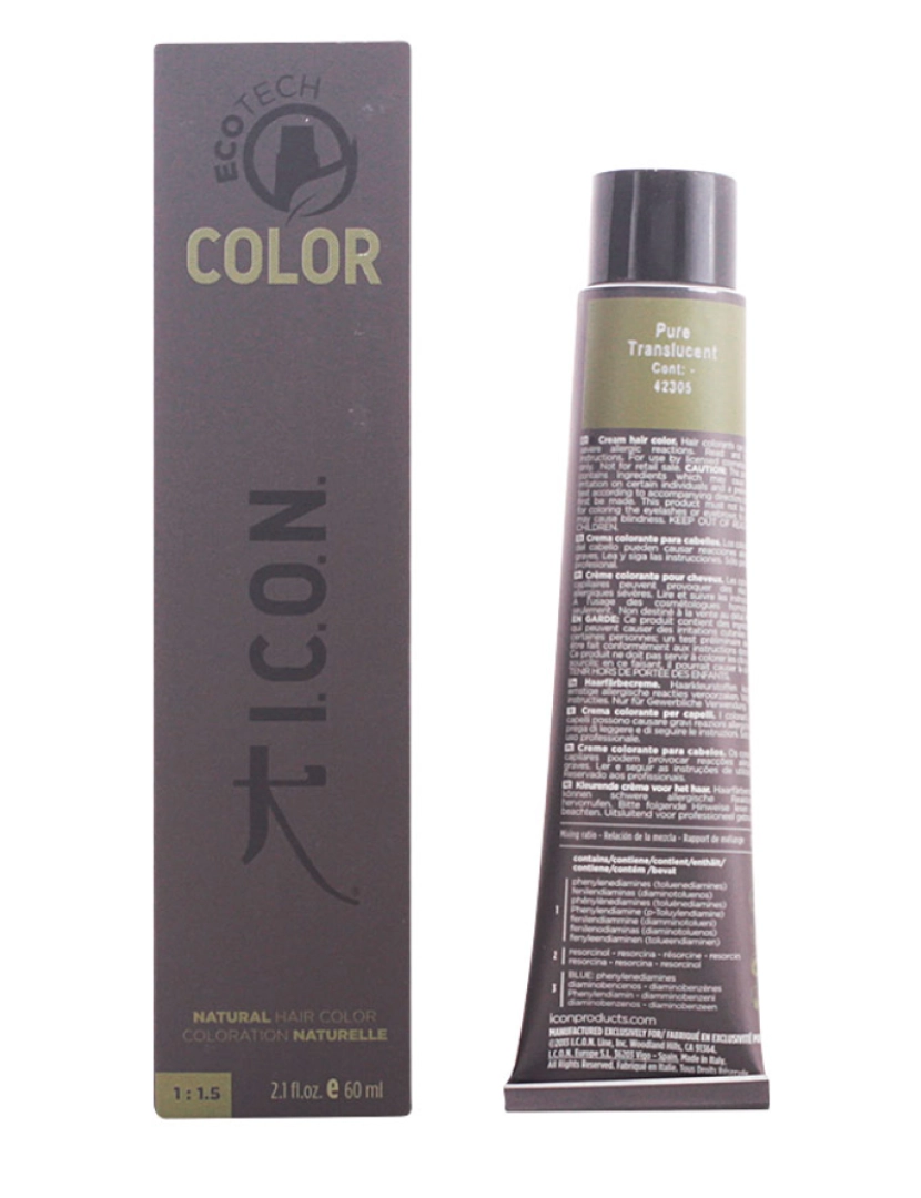 I.C.O.N. - Ecotech Color Natural Color #pure Translucent 60 ml