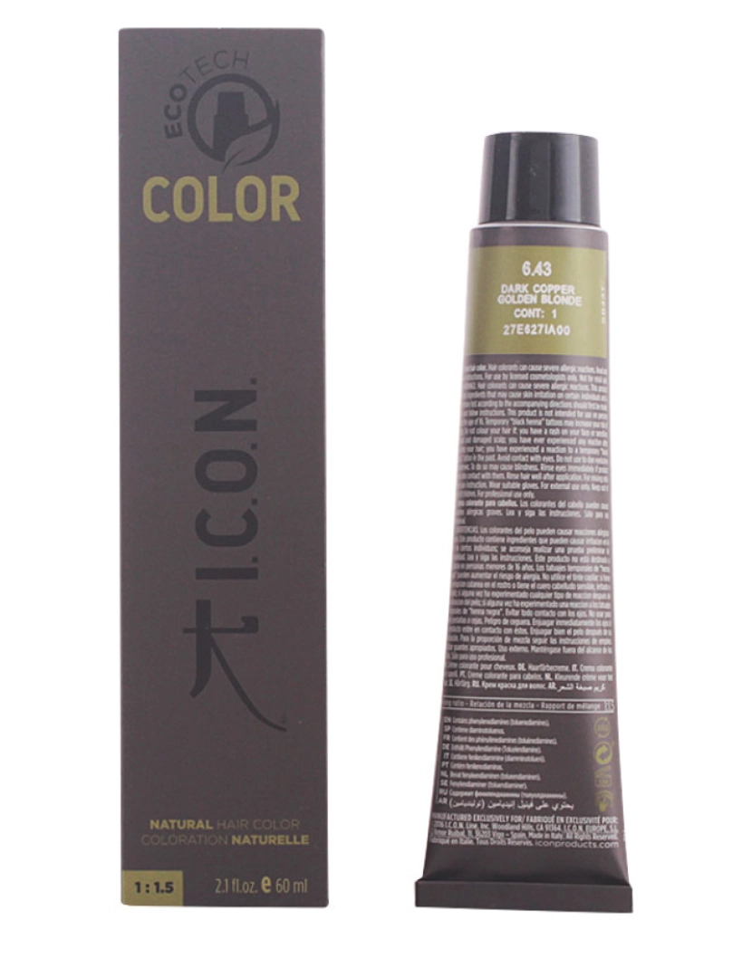 I.C.O.N. - Ecotech Color #6.43 Dark Copper Golden Blonde 60 ml