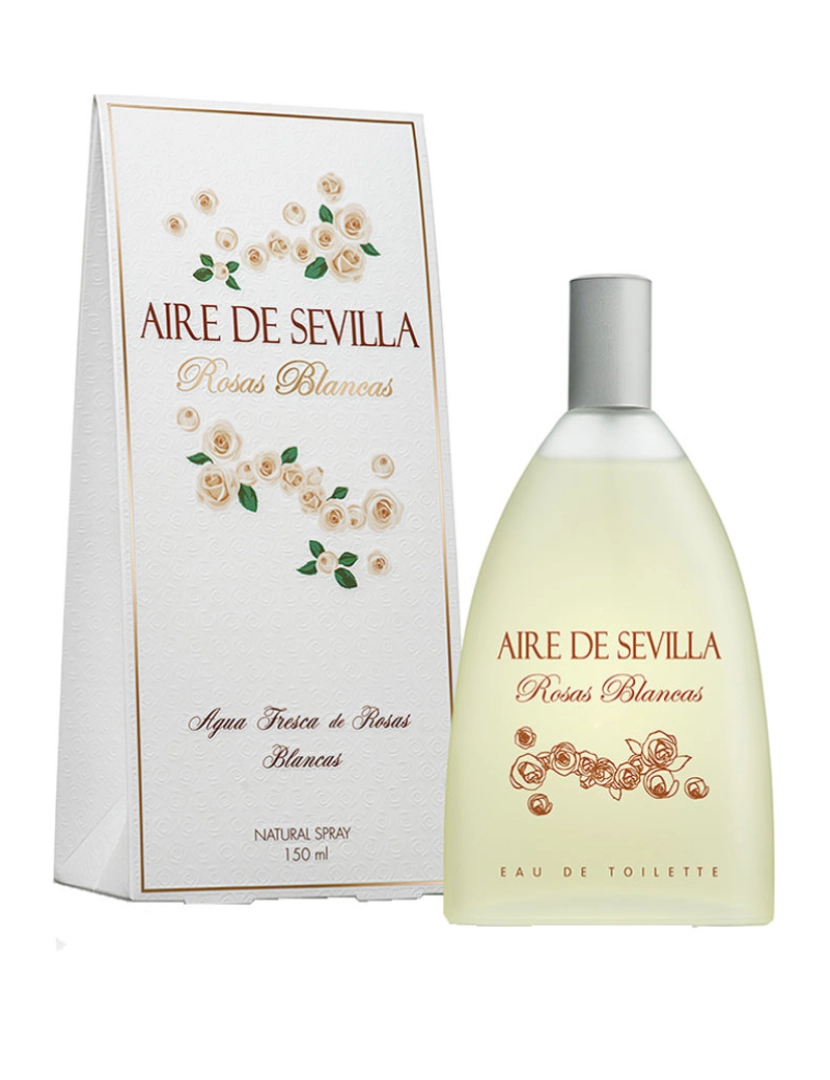 imagem de Aire De Sevilla Rosas Blancas Eau De Toilette Vaporizador Aire Sevilla 150 ml1