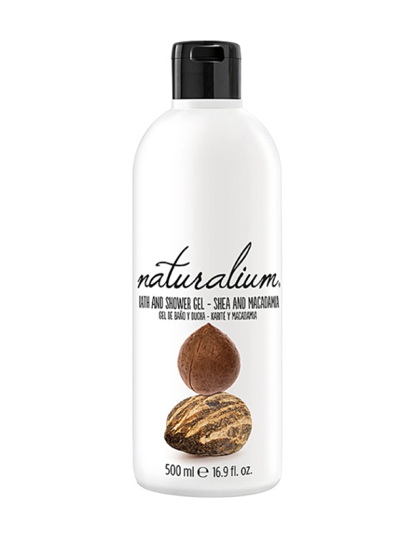 Naturalium - Gel de Banho Shea & Macadamia 500Ml