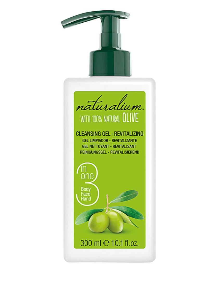 Naturalium - Oliva 100% Cleasing Gel Revitalizing Naturalium 300 ml