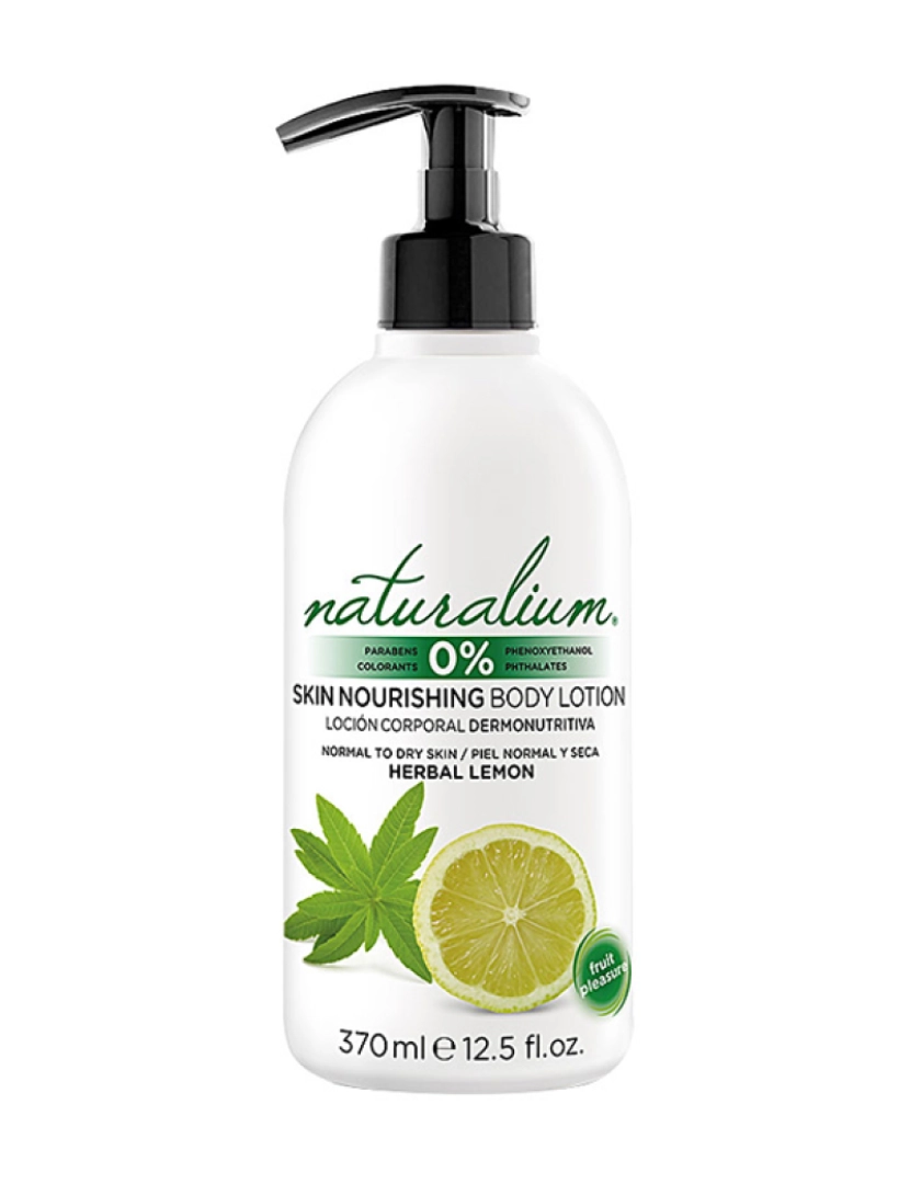 Naturalium - Loção Hidratante Corporal Herbal Lemon 370Ml