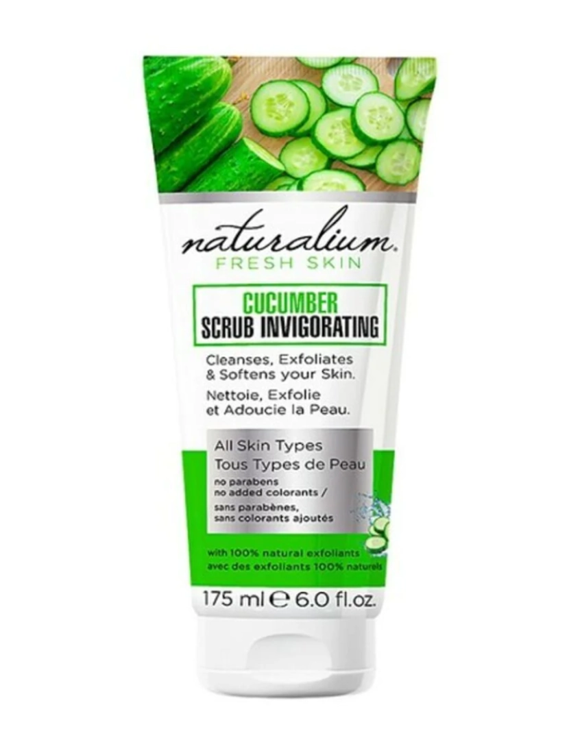 Naturalium - Cucumber Scrub Invigorating Naturalium 175 ml