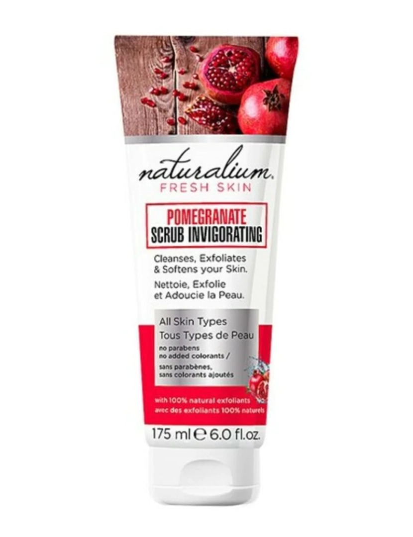 imagem de Pomegranate Scrub Invigorating Naturalium 175 ml1