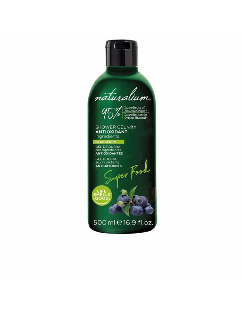 Naturalium - SUPER FOOD blueberry antioxidant shower gel 500 ml