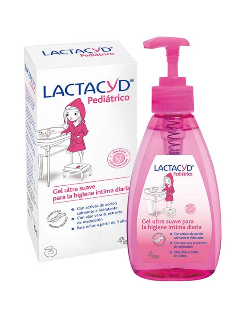 Lactacyd - Gel Higiene Íntimo Lactacyd Pediátrico  200 Ml