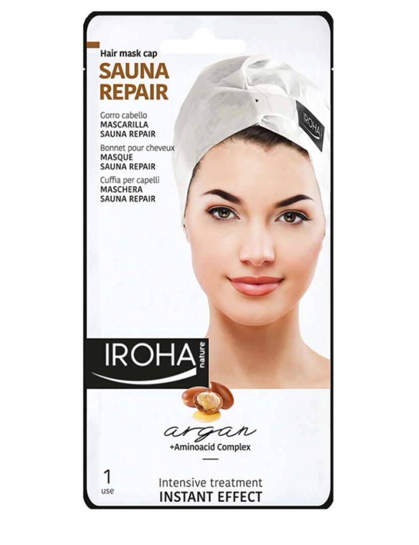 Iroha - Sauna Repair Hair Mask Cap  se
