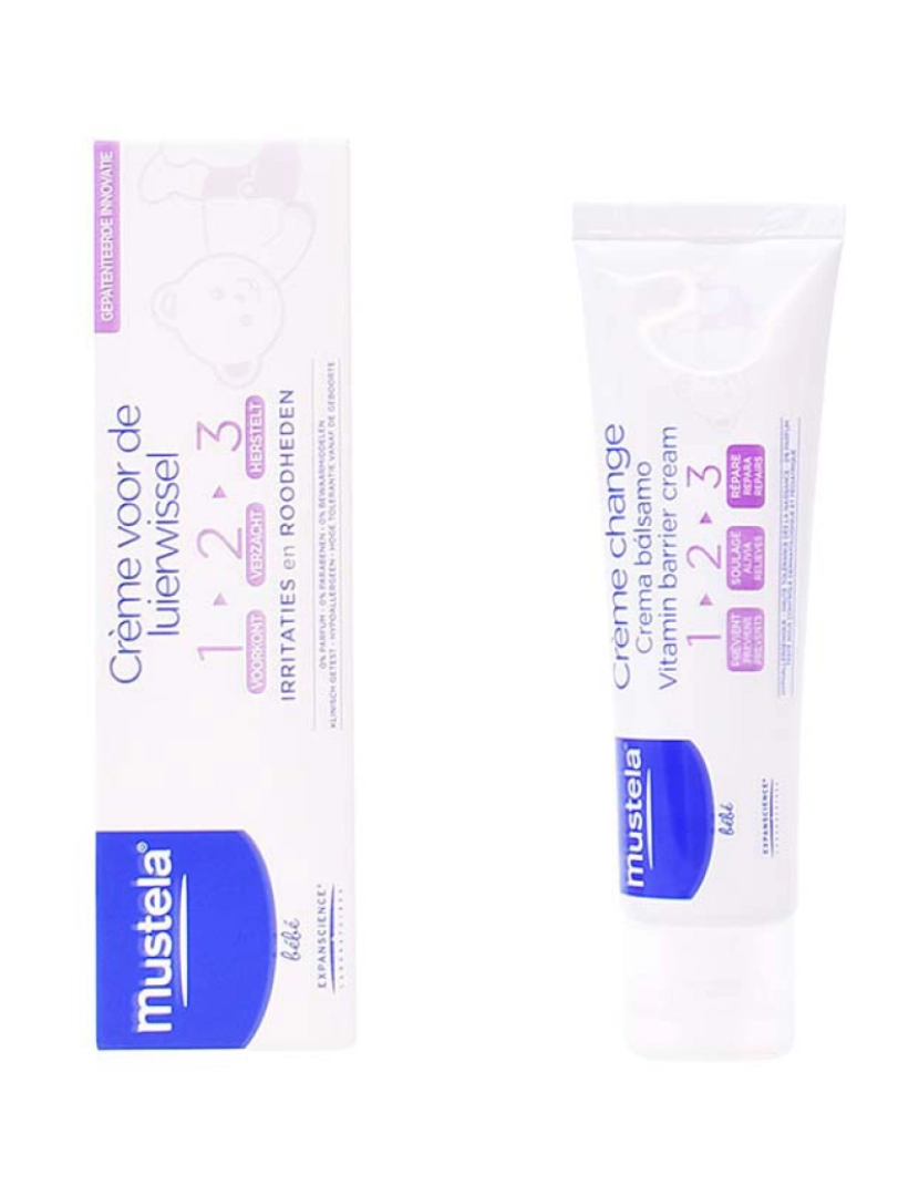 Mustela - Creme Change 1-2-3 Bebé 50ml