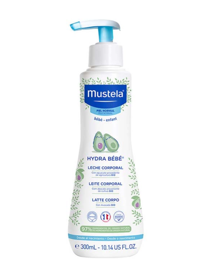 Mustela - Leite corporal para bebês 