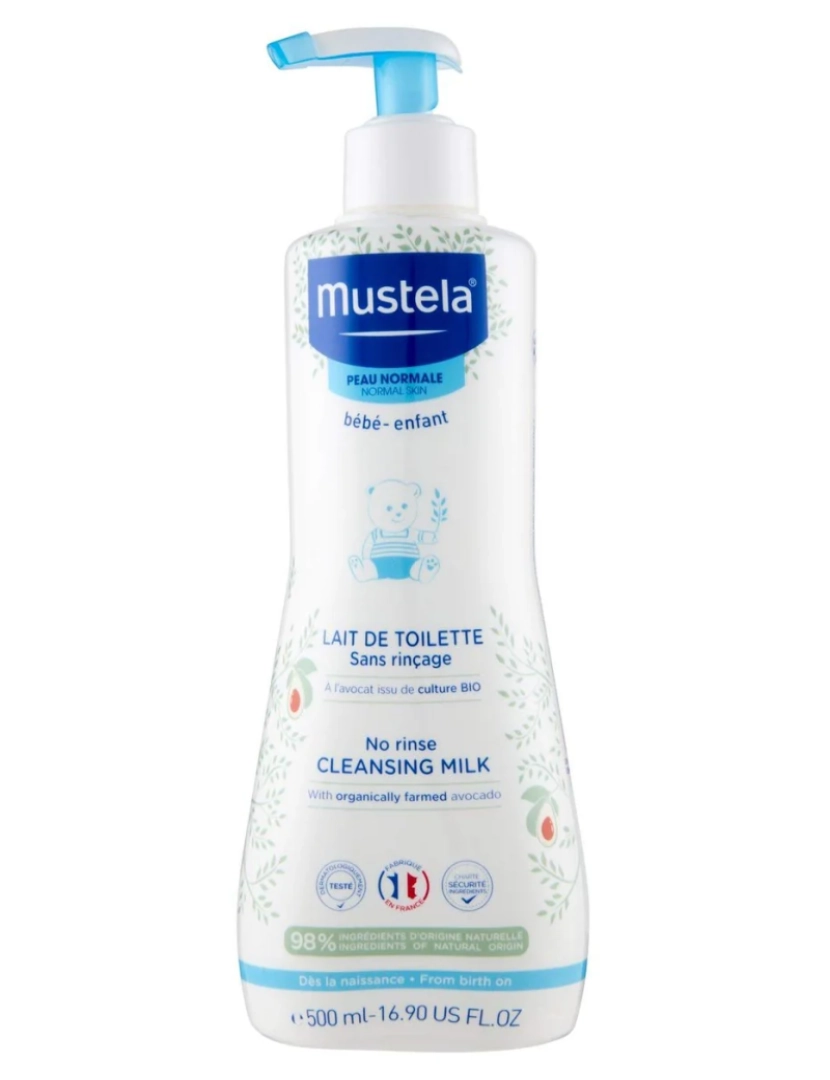 foto 1 de Leite de Limpeza de Abacate Bio 500 ml