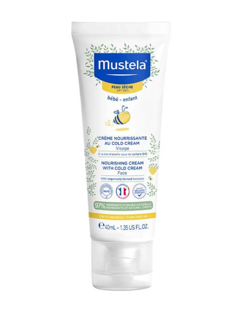 Mustela - Creme de Rosto Nutritivo Cold Cream Bebé 40 Ml