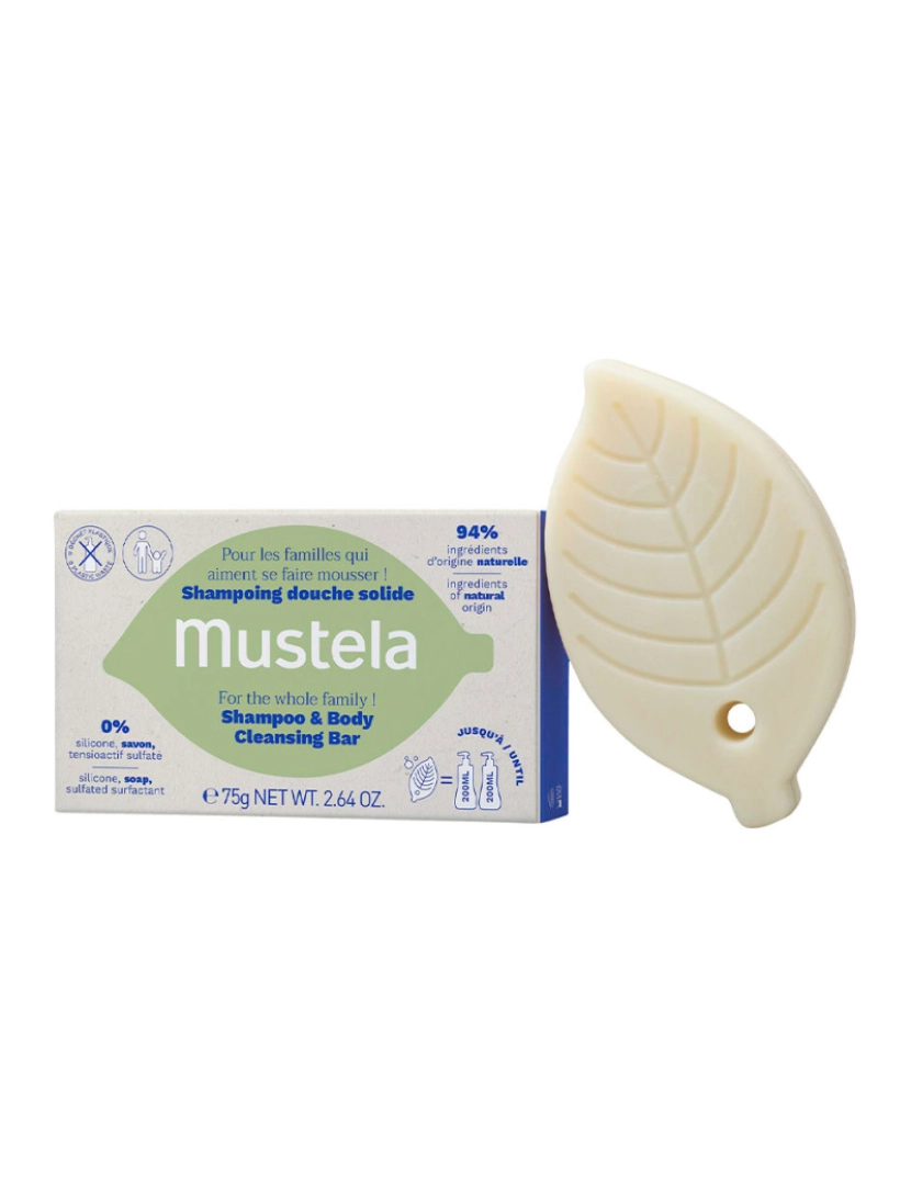 Mustela - Bio Champú Sólido 75 Gr 75 g