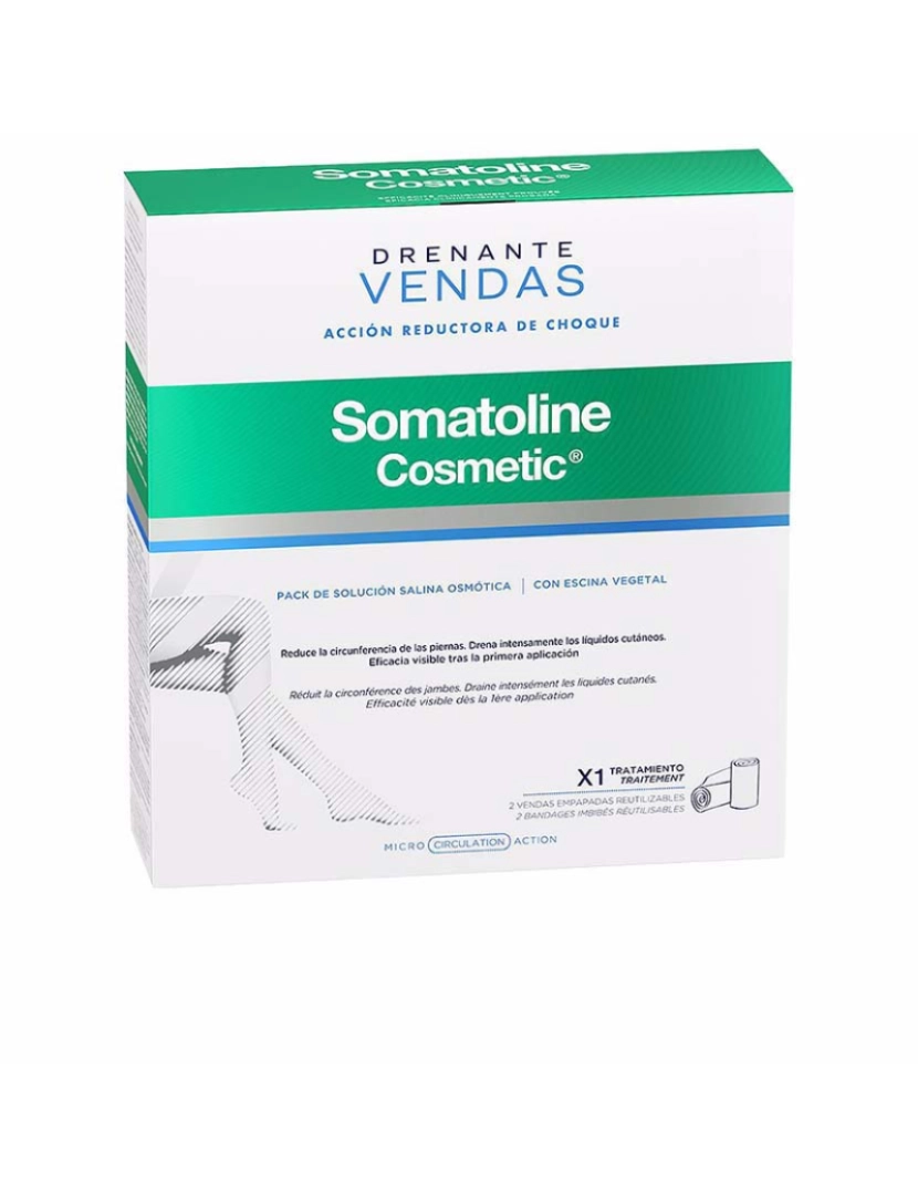 Somatoline - Drenante Kit Completo Ação Redutora Choque