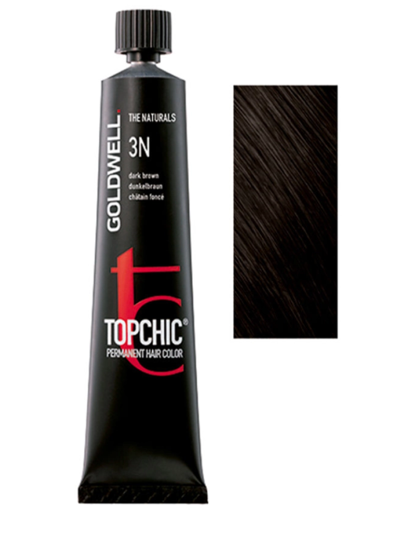 Goldwell - Topchic Permanent Hair Color #3n Goldwell 60 ml