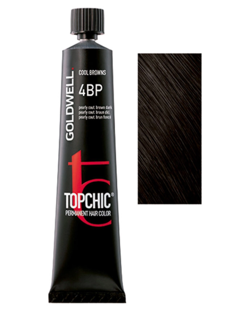 imagem de Topchic Permanent Hair Color #4bp Goldwell 60 ml1