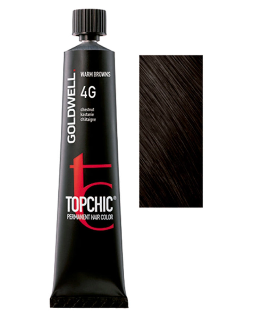 imagem de Topchic Permanent Hair Color #4g Goldwell 60 ml1