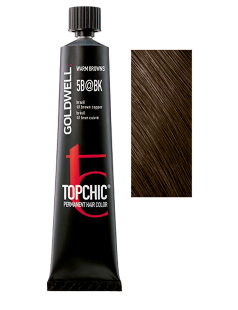 imagem de Topchic Permanent Hair Color #5b@bk Goldwell 60 ml1