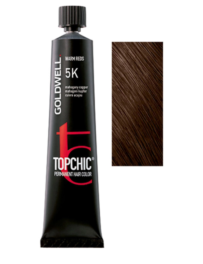 imagem de Topchic Permanent Hair Color #5k Goldwell 60 ml1