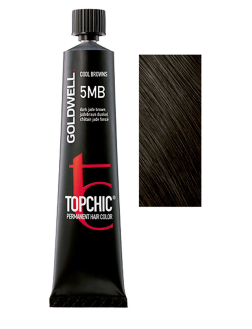 imagem de Topchic Permanent Hair Color #5mb Goldwell 60 ml1