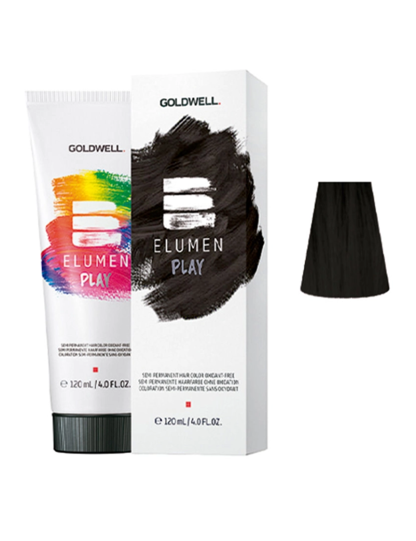 Goldwell - Elumen Play Permanent Color #black Goldwell 120 ml