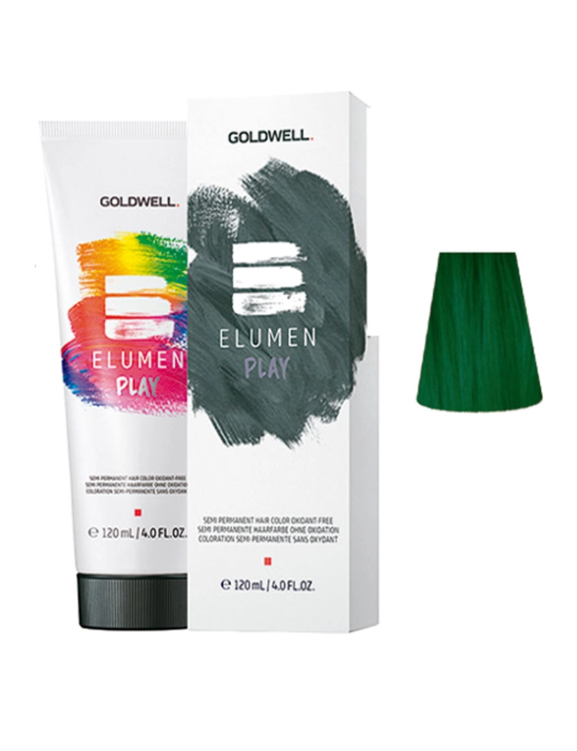 Goldwell - Elumen Play Permanent Color #green Goldwell 120 ml