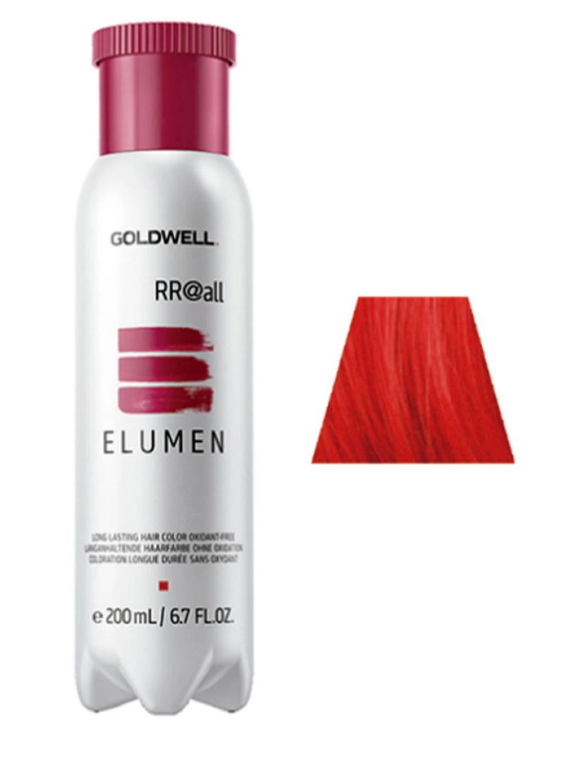 imagem de Elumen Long Lasting Hair Color Oxidant Free #rr@all Goldwell 200 ml1