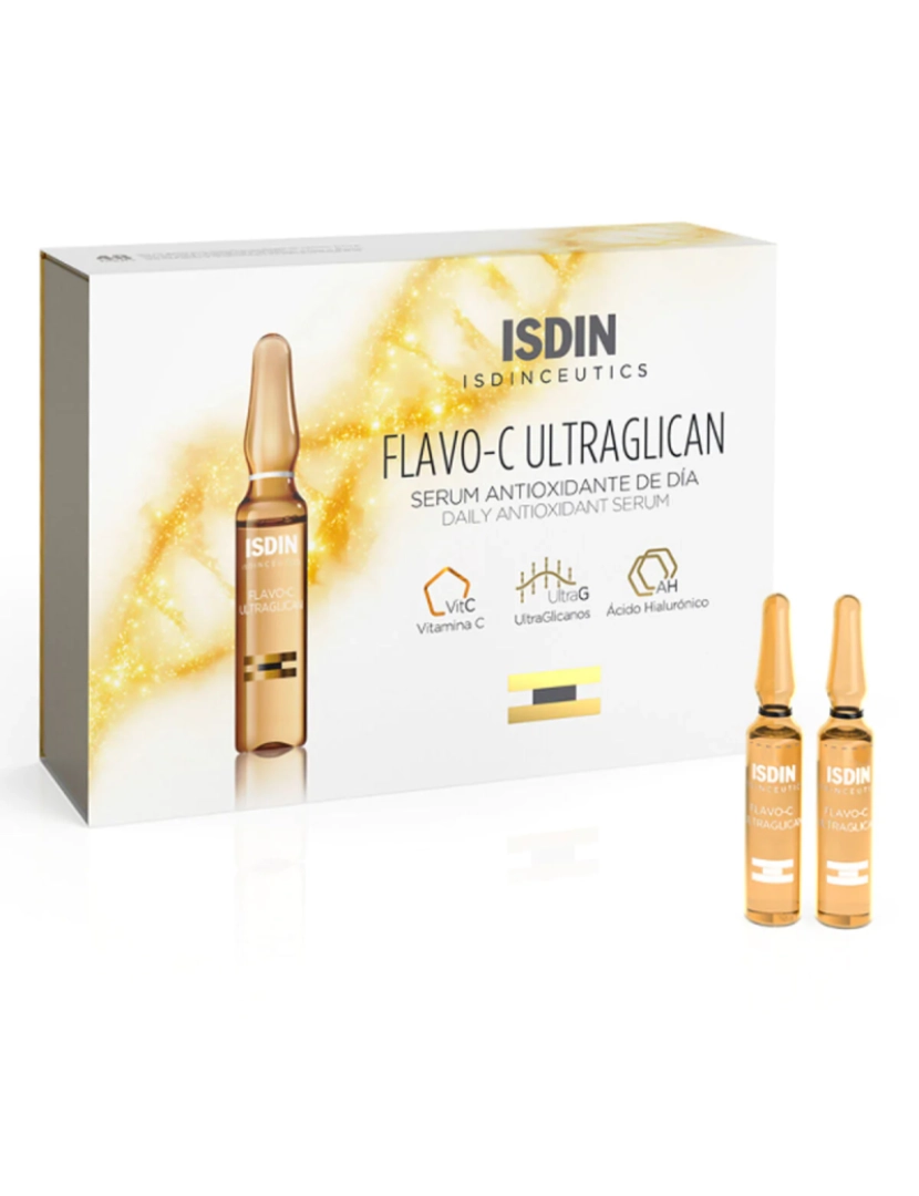 Isdin - Ampolas Isdinceutics Flavo-C Ultraglican 30 X 2 Ml