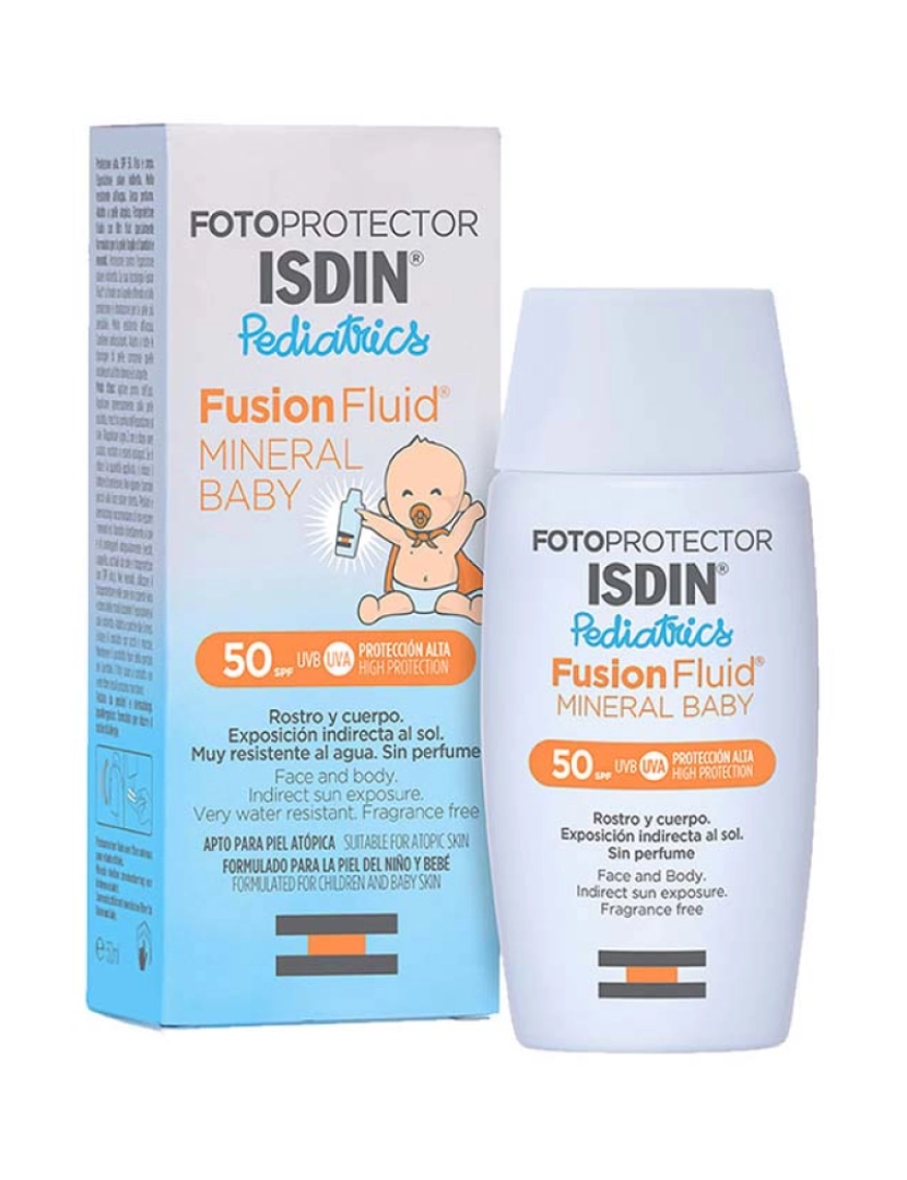 Isdin - ISDIN Protetor Solar Pediatrics Fusão Fluida Spf50 50ml