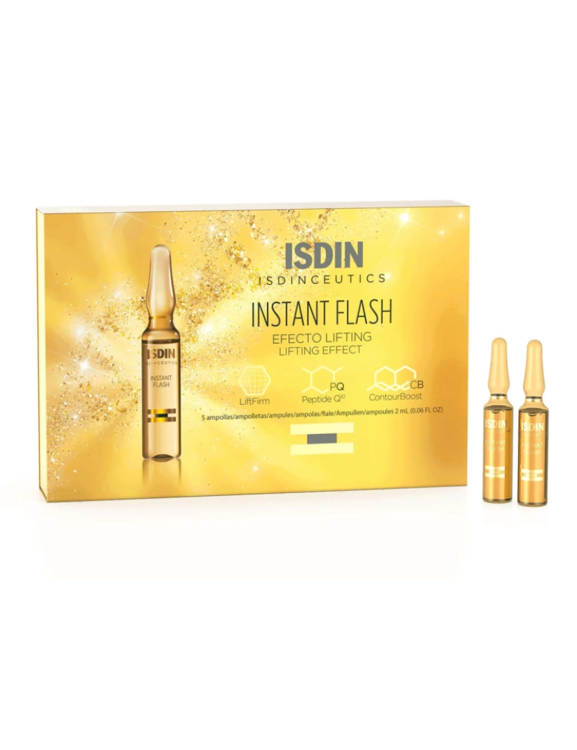 Isdin - Sérum Facial Flash Instantâneo Isdinceutics 5 X 2 Ml