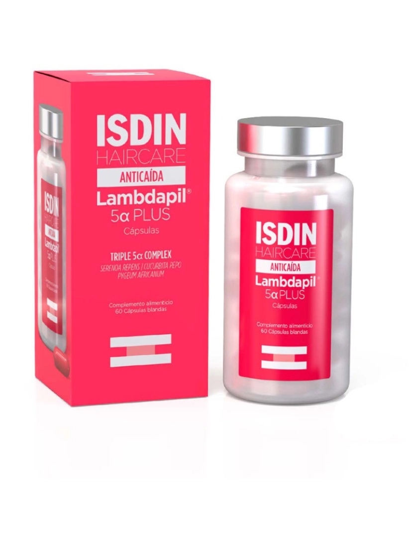Isdin - Lambdapil 5a Plus Anticaída Isdin 60 cápsulas