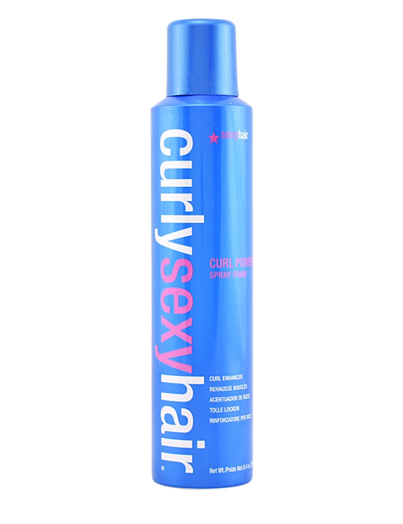 imagem de Curly Sexyhair Curl Power Spray Foam Sexy Hair 250 ml1