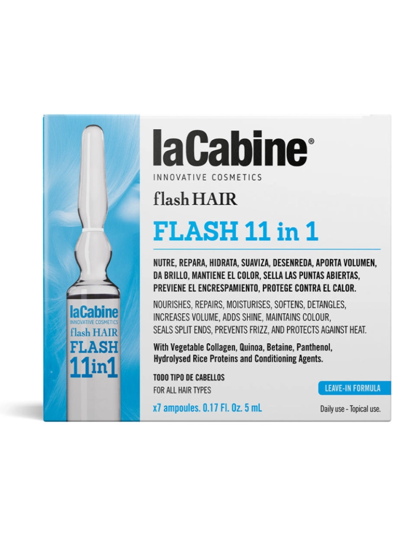La Cabine - Flash Hair 11 em 1 7x5Ml