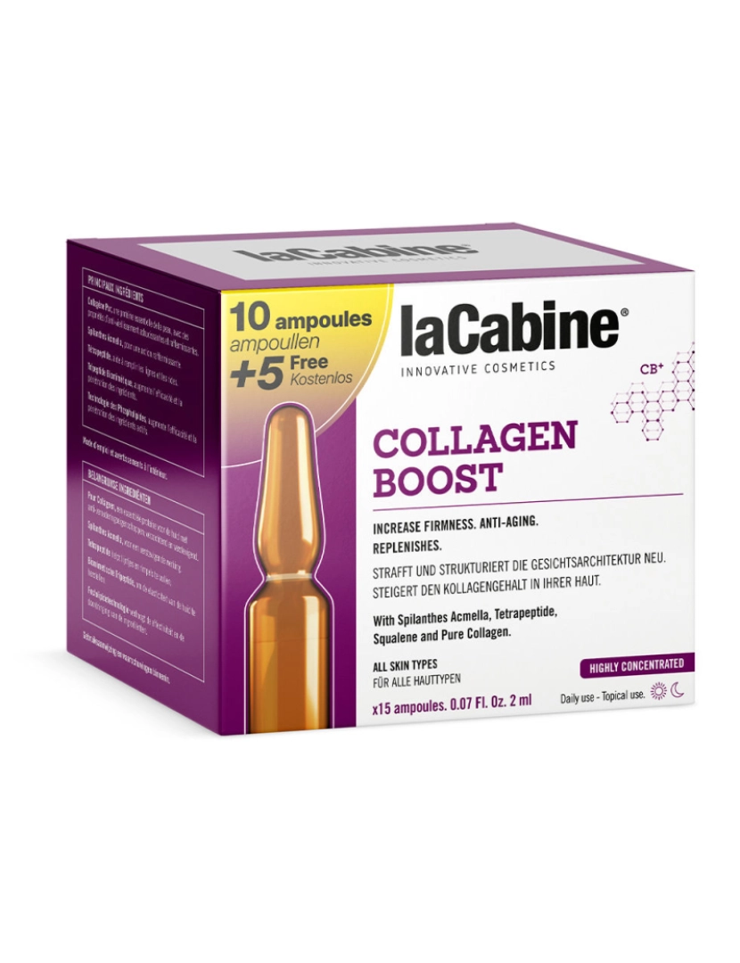 La Cabine - Ampollas Collagen Boost  10+5 X La Cabine 2 ml