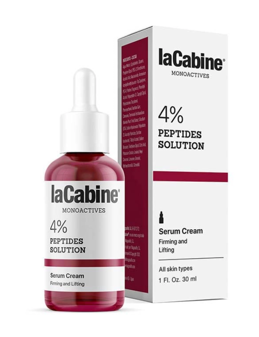 La Cabine - Monoactives 4% Peptides Serum Creme 30 Ml