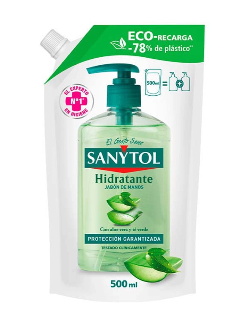 Sanytol - Sanytol Recarga Sabão Antibacteriano Hidratante 500 Ml